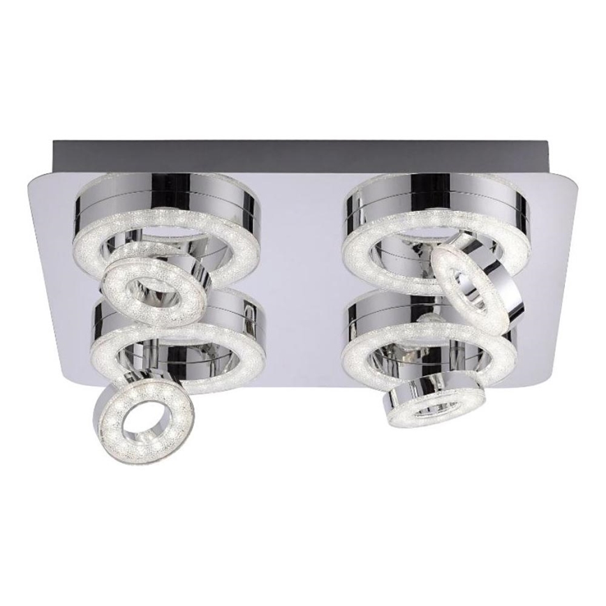 JUST LIGHT. 14662-17 - Dimmbarer LED-RGBW- Strahler TIM LOLASMART 4xLED/5,9/230V 2700-5000K + Fernbedienung
