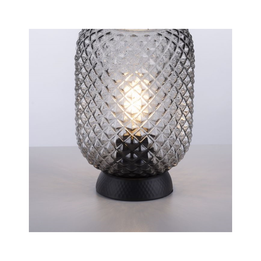 JUST LIGHT. 14906-18 - Tischleuchte REISHI 1xE27/40W/230V schwarz