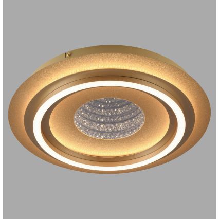 JUST LIGHT. 15089-60 - LED-Deckenleuchte CICHIO LED/36W/230V Ø 40 cm goldfarben