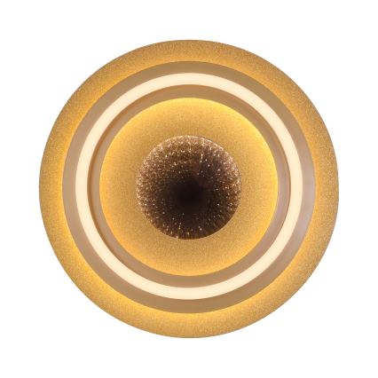 JUST LIGHT. 15089-60 - LED-Deckenleuchte CICHIO LED/36W/230V Ø 40 cm goldfarben