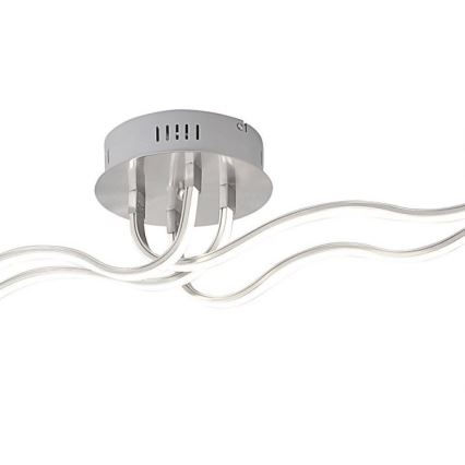 JUST LIGHT. 15126-55 - LED-Anbauleuchte WAVE LED/29,4W/230V matt Chrom