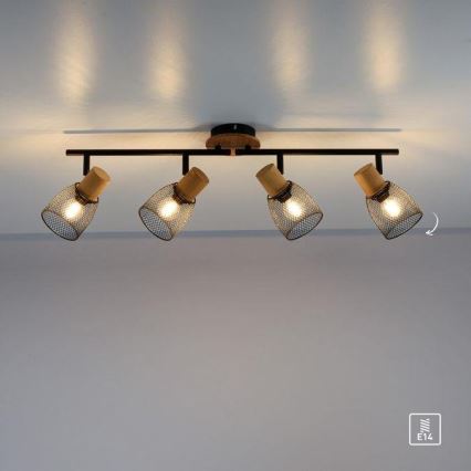 JUST LIGHT. 15194-79 - Strahler TAMIS 4xE14/10W/230V