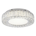 JUST LIGHT. 15221-17 - LED Deckenleuchte KULUNKA LED/32W/230V Ø 37 cm glänzender Chrom