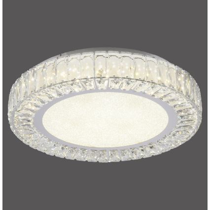 JUST LIGHT. 15222-17 - LED-Deckenleuchte KULUNKA LED/46W/230V Ø 50 cm glänzender Chrom