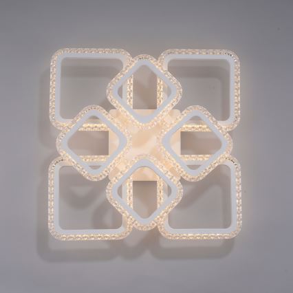 JUST LIGHT. 15269-16 - LED Deckenleuchte CRYSTALLO LED/43,5W/230V 49x49 cm weiß