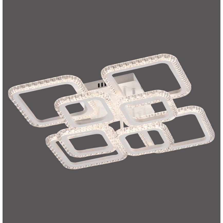 JUST LIGHT. 15269-16 - LED Deckenleuchte CRYSTALLO LED/43,5W/230V 49x49 cm weiß