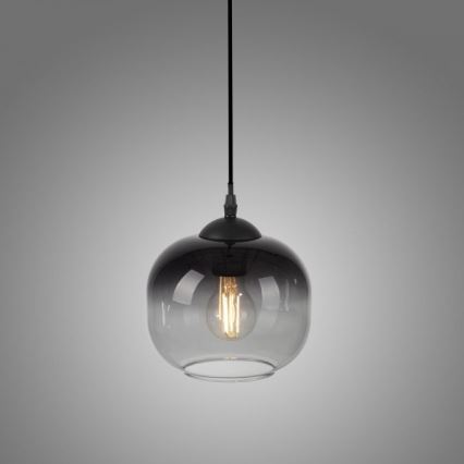 JUST LIGHT. 15420-18 - Hängeleuchte ZEA 1xE27/25W/230V schwarz