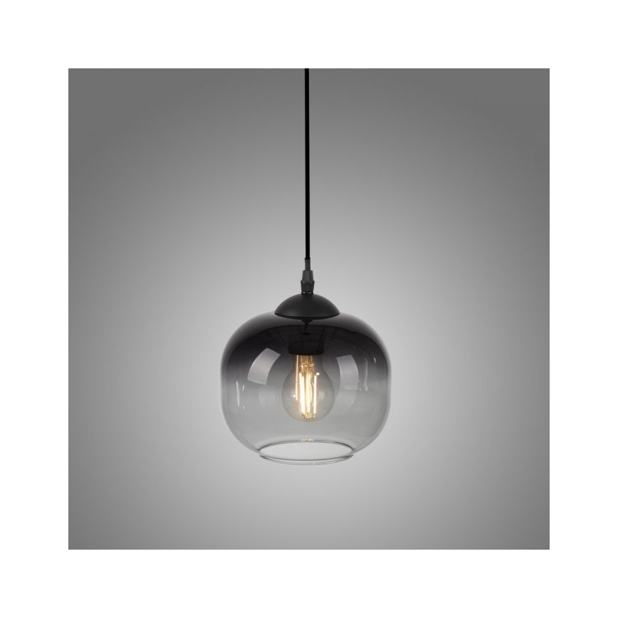 JUST LIGHT. 15420-18 - Hängeleuchte ZEA 1xE27/25W/230V schwarz