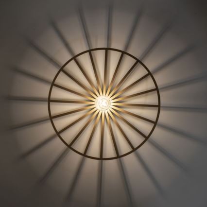 JUST LIGHT. 15636-60 - Deckenleuchte SPIKE 1xE27/40W/230V d 50 cm Messing