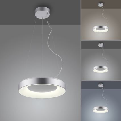 JUST LIGHT. 17075-21 - Dimmbare LED-Hängeleuchte KETO ANIKA LED/26,5W/230V 2700-5000K + Fernbedienung