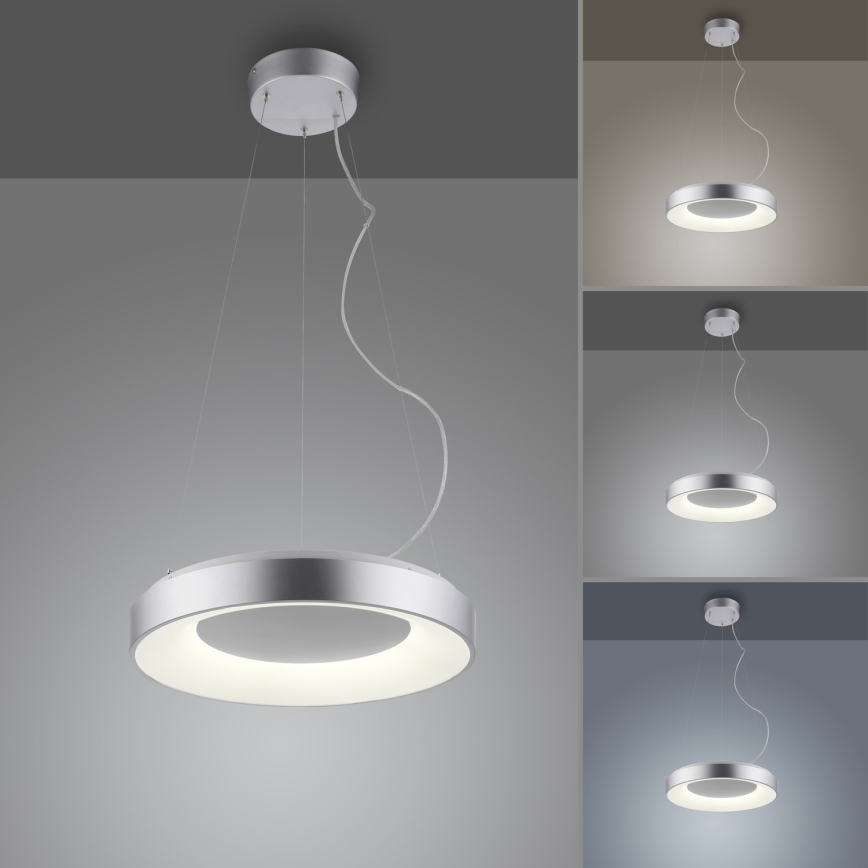 JUST LIGHT. 17075-21 - Dimmbare LED-Hängeleuchte KETO ANIKA LED/26,5W/230V 2700-5000K + Fernbedienung