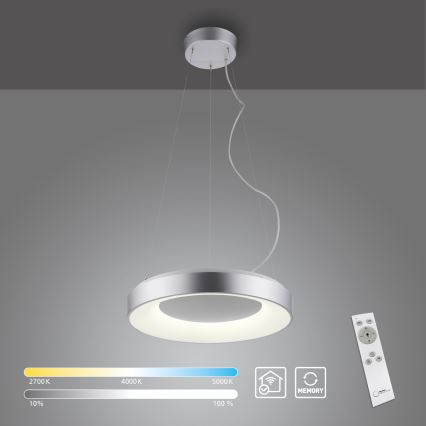 JUST LIGHT. 17075-21 - Dimmbare LED-Hängeleuchte KETO ANIKA LED/26,5W/230V 2700-5000K + Fernbedienung