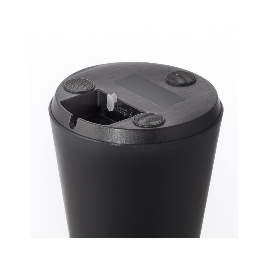 JUST LIGHT. 19260-18 - Dimmbare LED-Außenleuchte mit Touch-Funktion ABERA LED/3W/3,7V 2000 mAh USB IP54 schwarz