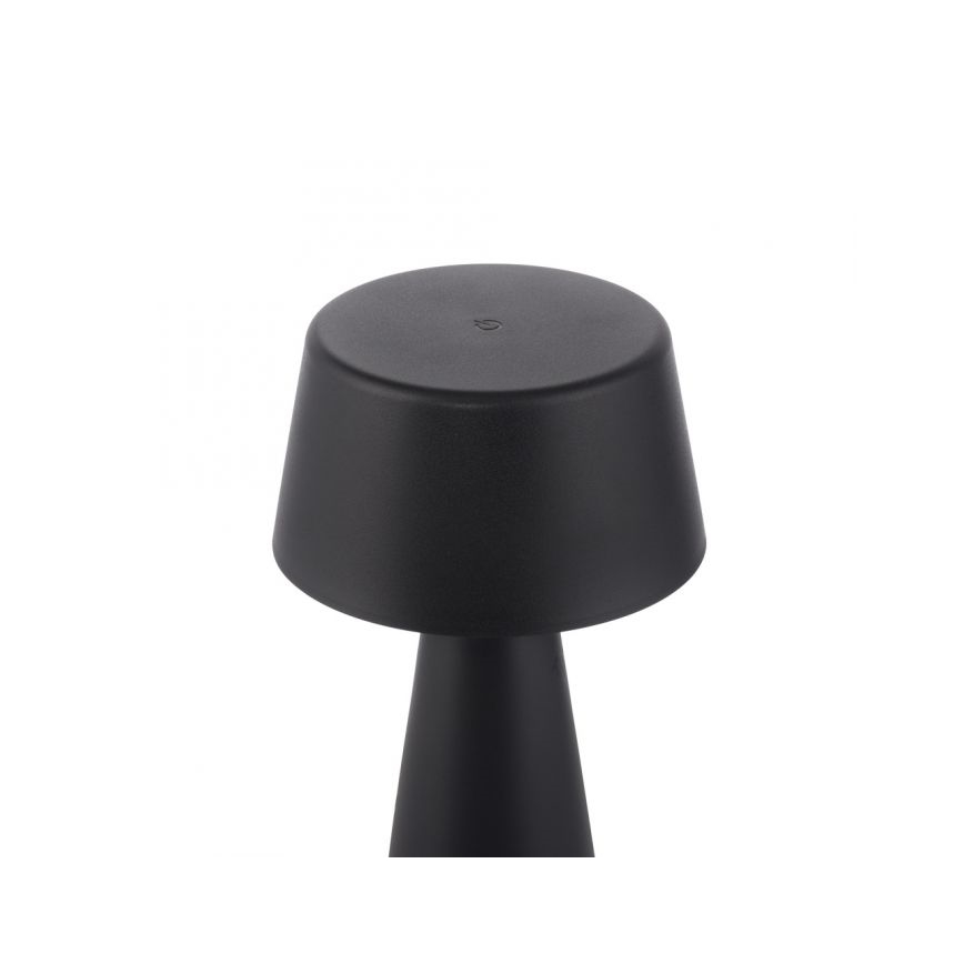 JUST LIGHT. 19260-18 - LED dimmbare Touch-Außenleuchte ABERA LED/3W/3,7V 2000 mAh USB IP54 schwarz