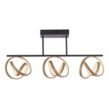 JUST LIGHT. 6245-18 - Dimmbare LED-Aufbauleuchte LOOP 3xLED/11W/230V 2700-5000K + Fernbedienung
