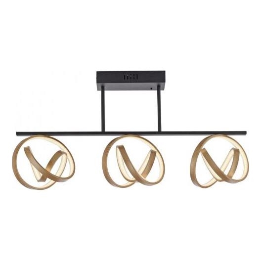 JUST LIGHT. 6245-18 - Dimmbare LED-Aufbauleuchte LOOP 3xLED/11W/230V 2700-5000K + Fernbedienung