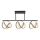 JUST LIGHT. 6245-18 - Dimmbare LED-Aufbauleuchte LOOP 3xLED/11W/230V 2700-5000K + Fernbedienung