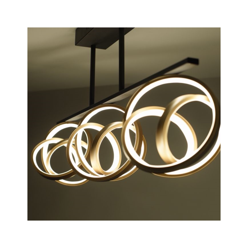 JUST LIGHT. 6245-18 - Dimmbare LED-Aufbauleuchte LOOP 3xLED/11W/230V 2700-5000K + Fernbedienung