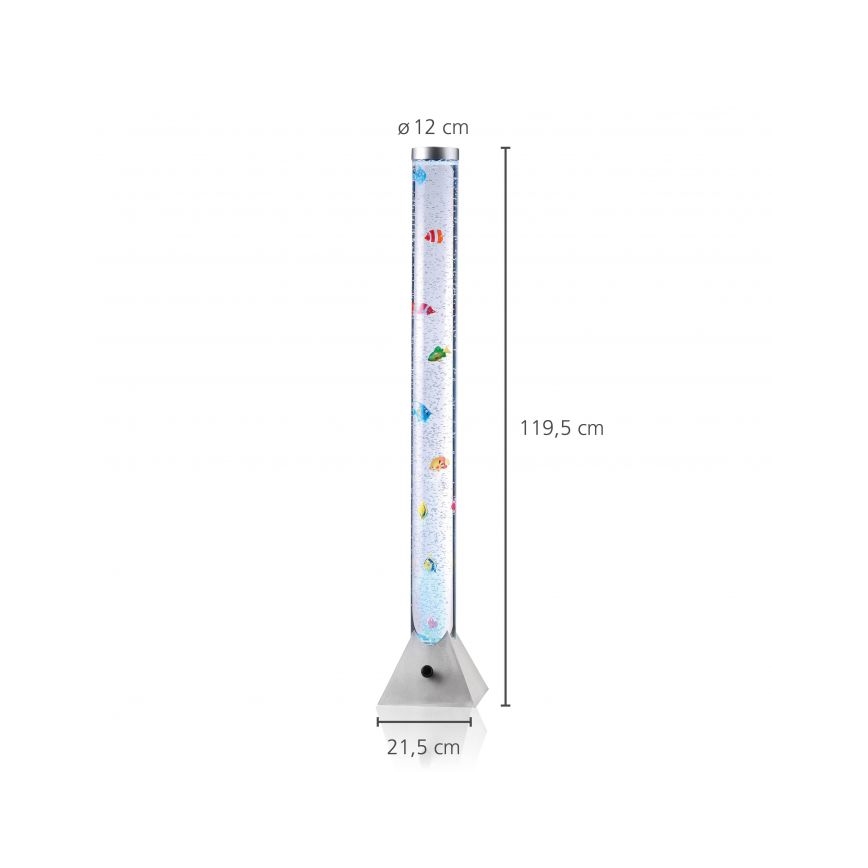 JUST LIGHT. 85106-55 - Dekorative LED-RGB-Stehleuchte AVA 12xLED/0,06W/230V