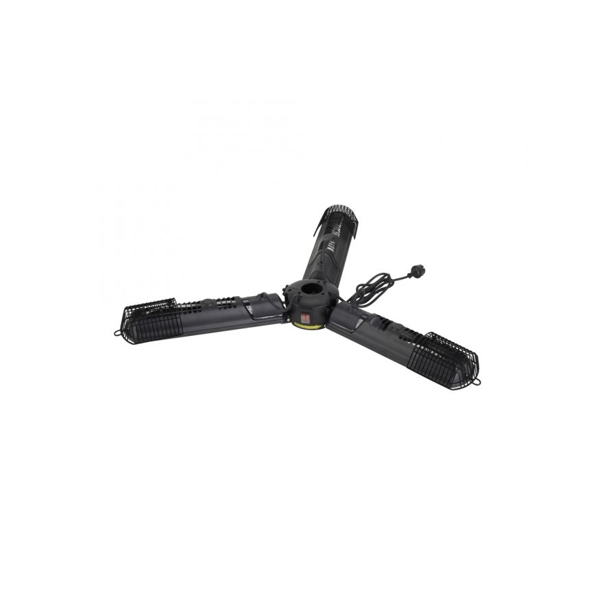 JUST LIGHT. 99513-18 - Outdoor-Heizelement GLOW 3x650W/1300W/2000W/230V IP34