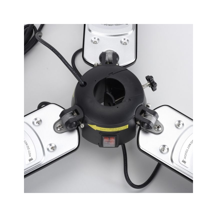 JUST LIGHT. 99513-18 - Outdoor-Heizelement GLOW 3x650W/1300W/2000W/230V IP34
