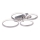 JUST LIGHT. L16271-55 - Dimmbare LED-RGBW-Deckenleuchte JOHANNA LOLASMART LED/24W/230V 2700-5000K + Fernbedienung