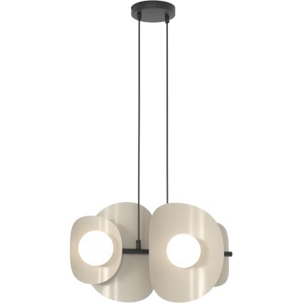 Kabel-Pendelleuchte ELEMENTI 4xG9/8W/230V beige