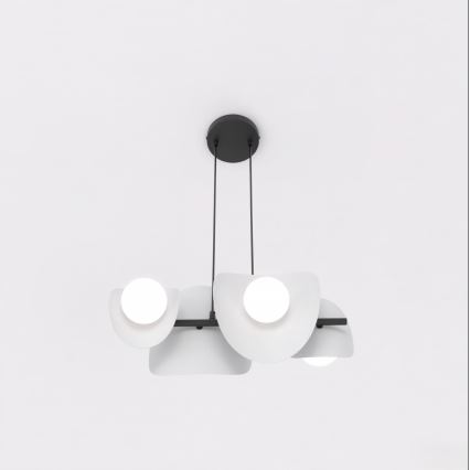 Kabel-Pendelleuchte ELEMENTI 4xG9/8W/230V, grau