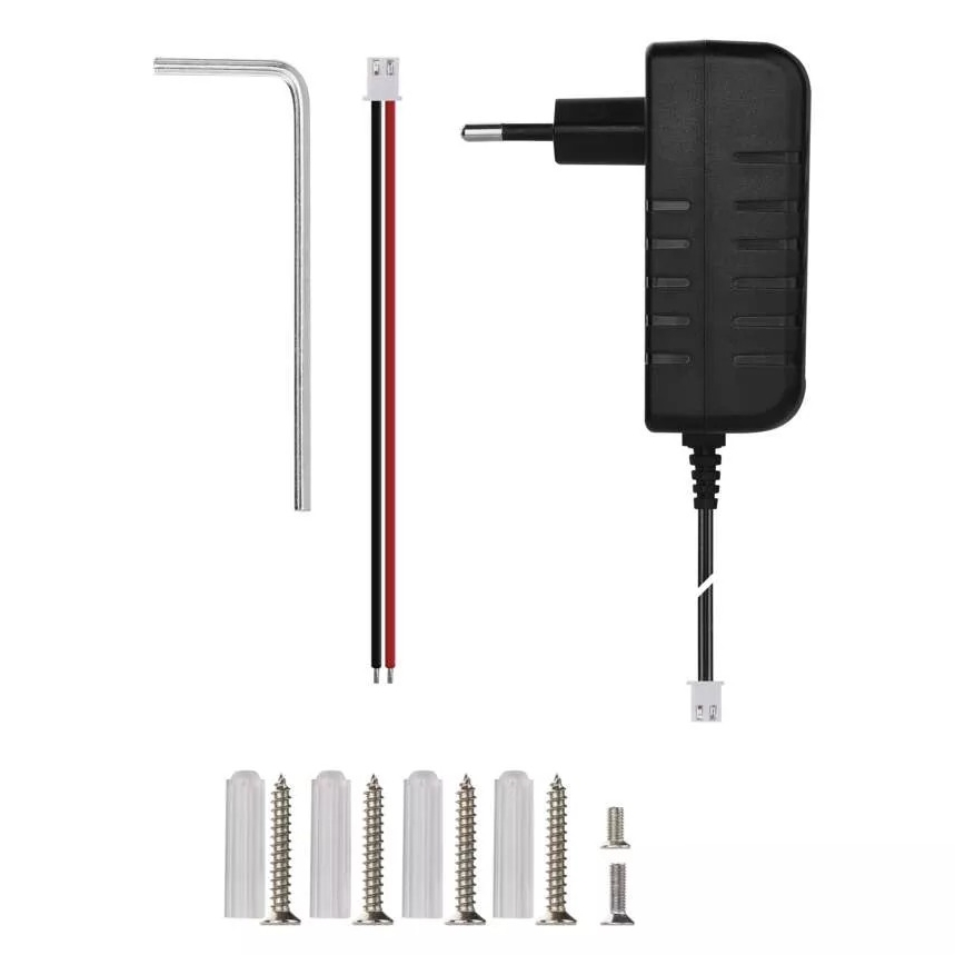 Kabellose Video-Türklingel mit Bewegungssensor GoSmart 12V/3xAA IP44 Wi-Fi Tuya