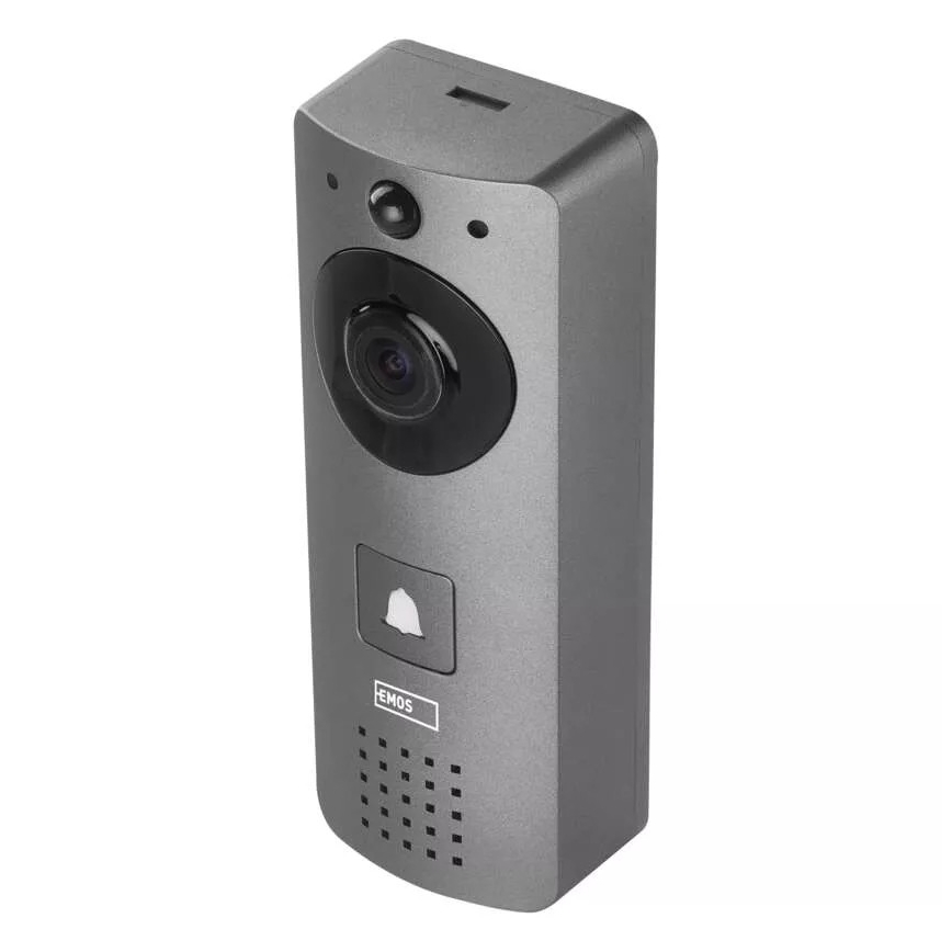 Kabellose Video-Türklingel mit Bewegungssensor GoSmart 12V/3xAA IP44 Wi-Fi Tuya