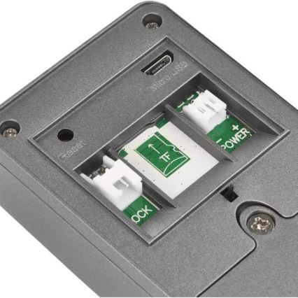 Kabellose Video-Türklingel mit Bewegungssensor GoSmart 12V/3xAA IP44 Wi-Fi Tuya