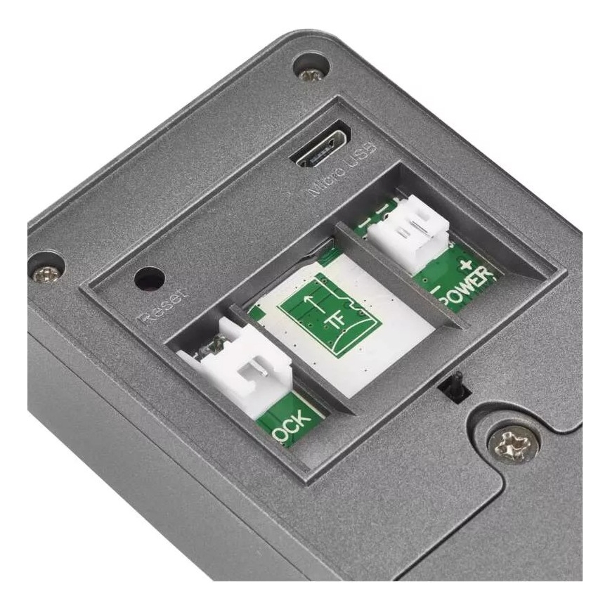 Kabellose Video-Türklingel mit Bewegungssensor GoSmart 12V/3xAA IP44 Wi-Fi Tuya
