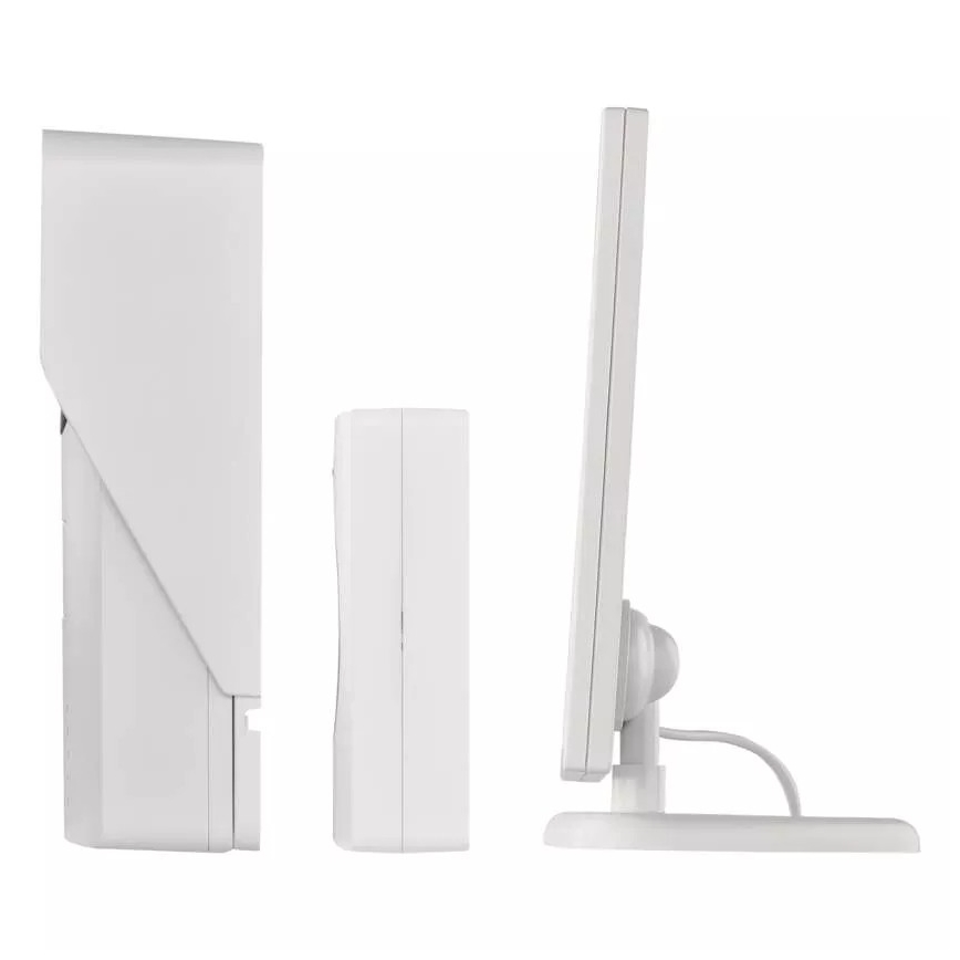 Kabellose Video-Türklingel mit Solarpanel GoSmart 4400 mAh 3xAA IP44 Wi-Fi Tuya