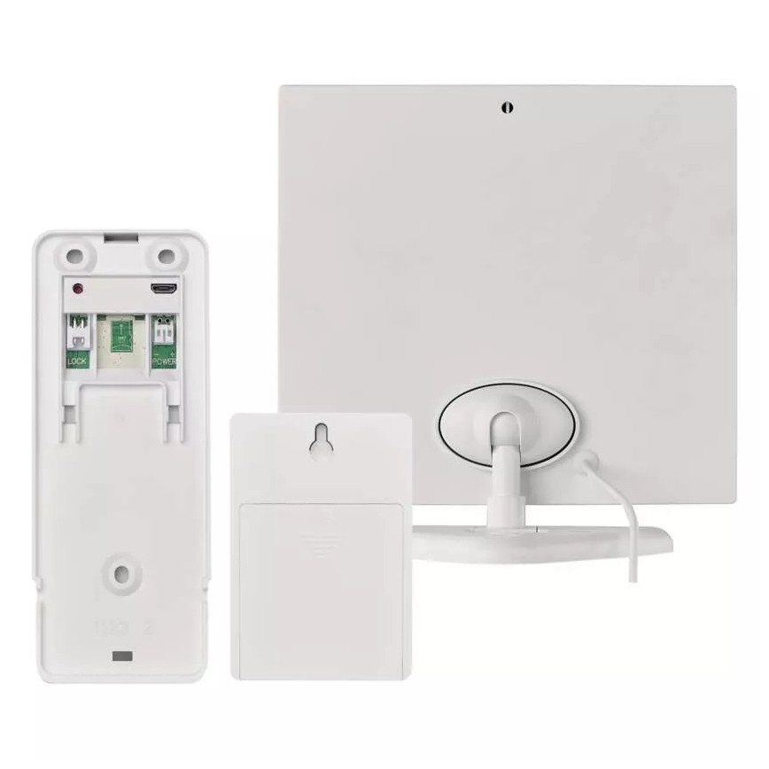 Kabellose Video-Türklingel mit Solarpanel GoSmart 4400 mAh 3xAA IP44 Wi-Fi Tuya