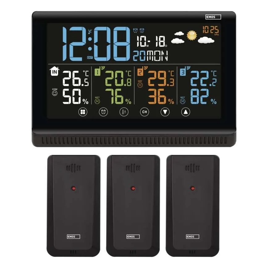 Kabellose Wetterstation 5V/3xAAA + 2xAAA