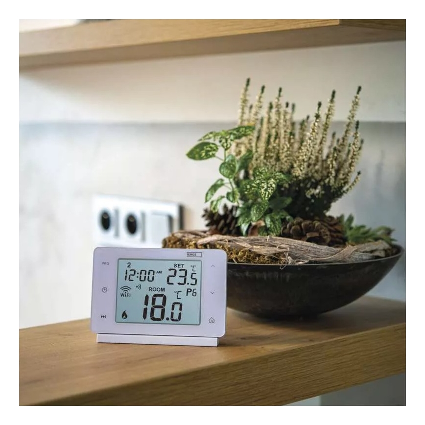Kabelloses Digital-Thermostat GoSmart 230V/16A Wi-FI Tuya