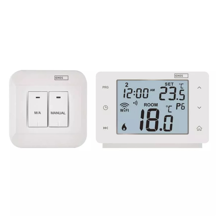 Kabelloses Digital-Thermostat GoSmart 230V/16A Wi-FI Tuya