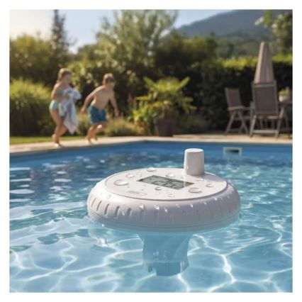 Kabelloses Pool-Schwimmthermometer 2xAA