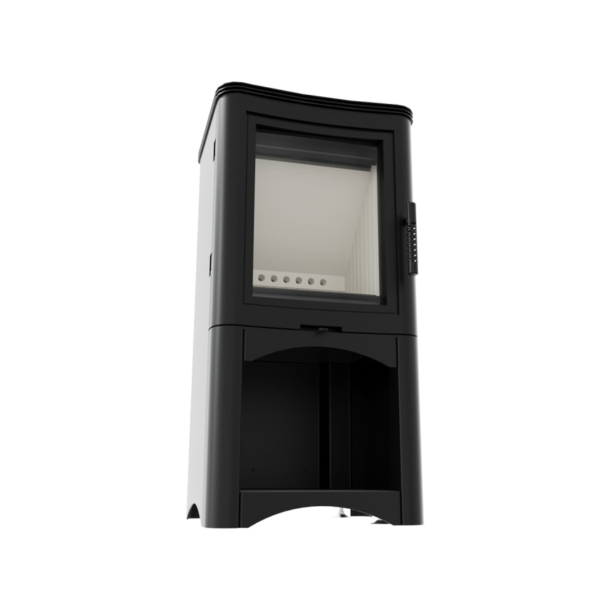 Kratki - Kaminofen aus Stahl 7 kW 150 mm