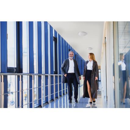 LED-Deckenleuchte mit Bewegungs- und Dämmerungssensor FOGLER LED/24W/230V Ø 38 cm