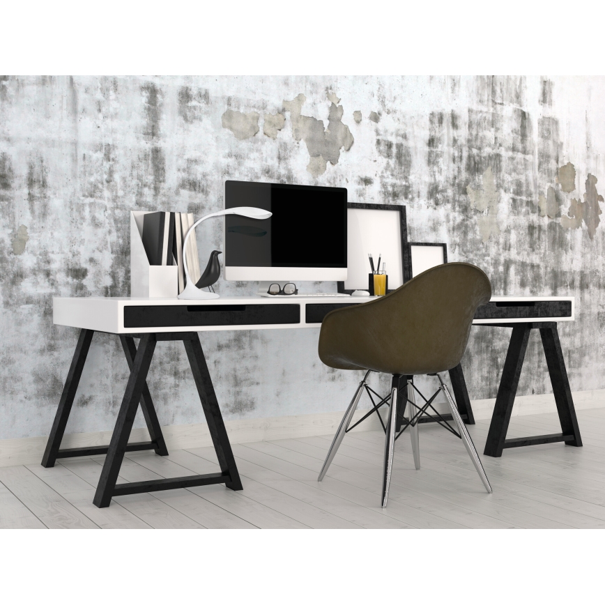 Dimmbare, flexible LED-Tischleuchte FRANCO LED/6,8W/230V weiß