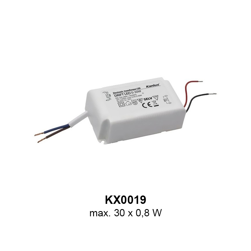 Kanlux 23100 - LED Orientierungsleuchte SOLA 1xLED/0,8W/12V