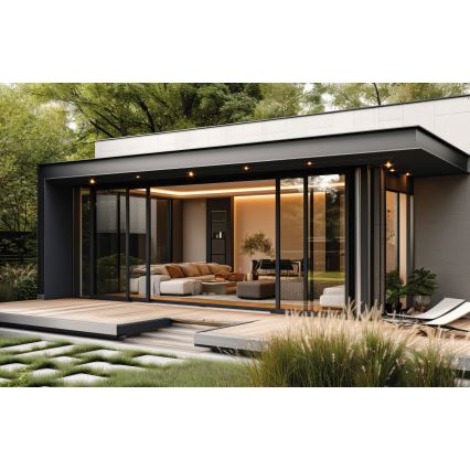 LED-Einbauleuchte für den Outdoor-Bereich IMBER LED/1W/12V 3000K d 3 cm 40 lm IP65 weiß