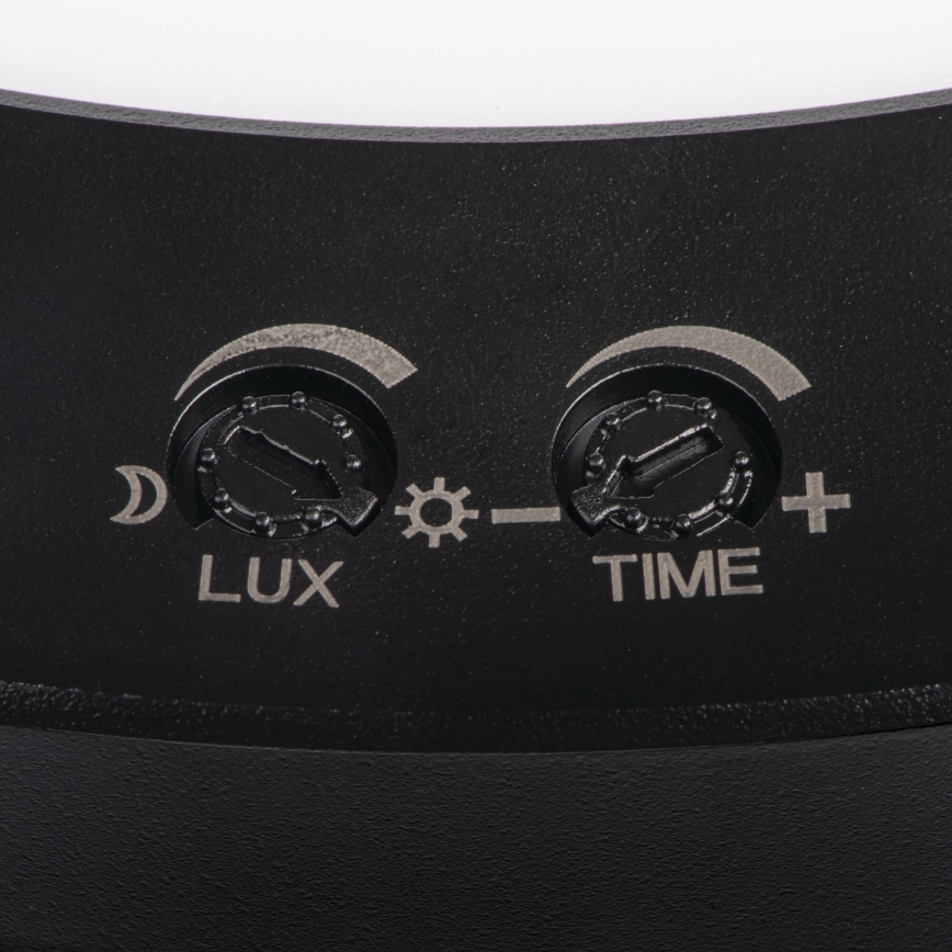 LED Decken-/Abgehängte Leuchte mit Bewegungssensor 2in1 ERGA LED/17W/230V 3000/4000/6500K Schwarz