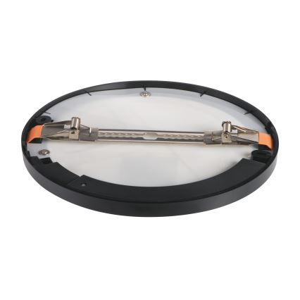 LED Decken-/Abgehängte Leuchte mit Bewegungssensor 2in1 ERGA LED/17W/230V 3000/4000/6500K Schwarz