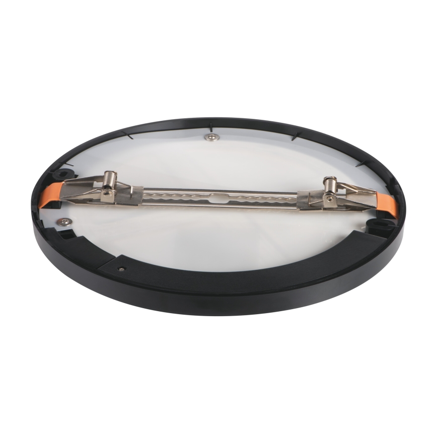 LED Decken-/Abgehängte Leuchte mit Bewegungssensor 2in1 ERGA LED/17W/230V 3000/4000/6500K Schwarz