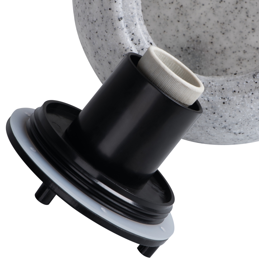 Außenleuchte STONO 1xE27/25W/230V Ø 30 cm IP65