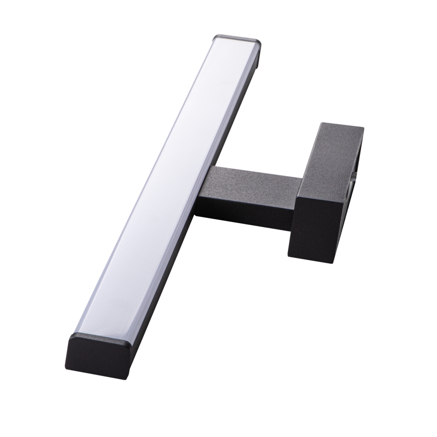 LED Badezimmerspiegelbeleuchtung ASTEN LED/8W/230V IP44 schwarz