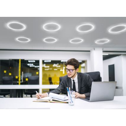 LED Einbaurahmen AVAR LED/40W/230V 4000K Ø 59 cm