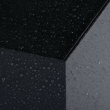 LED Solar-Wandleuchte mit Sensor REKA LED/3W/3,7V 1800 mAh 3000/4000/6500K IP65 schwarz